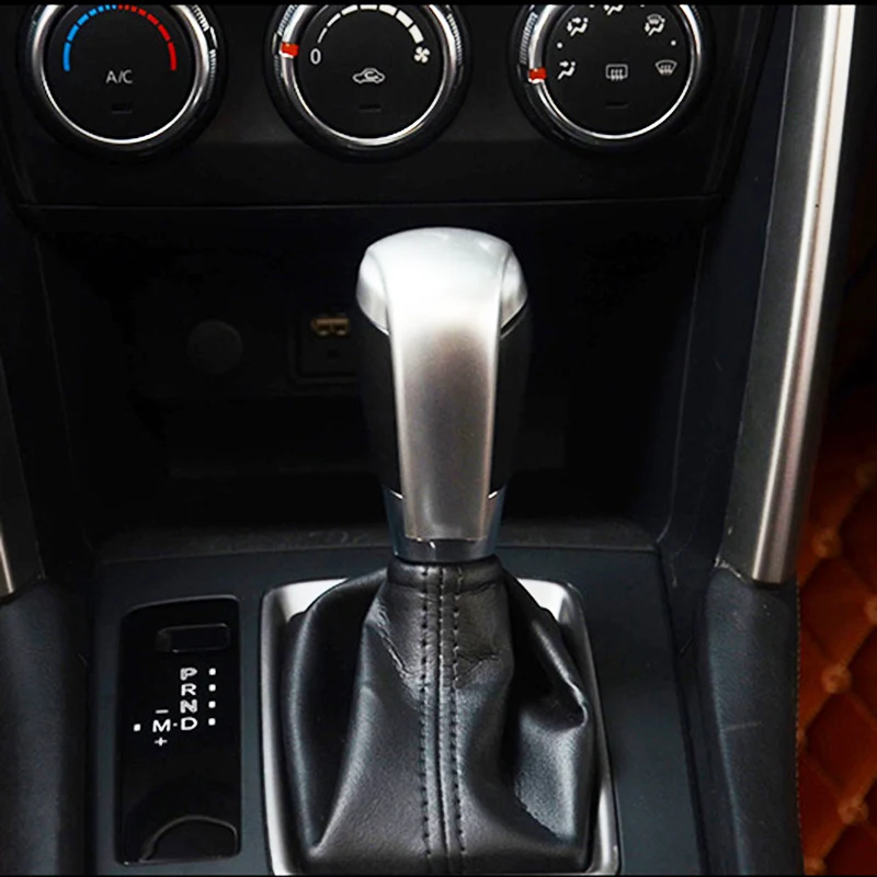 AX Хромированная ручка переключения передач, накладка с блестками, Накладка для интерьера, значок, отливка, крышка для Mazda CX-5 CX5 2012 2013