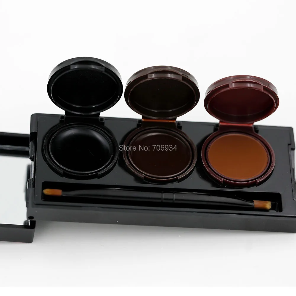 Gel Eyeliner 1 Set Glamorous Eyes Gel With mirror Waterproof Sweat Not Blooming Smudge proof M3056