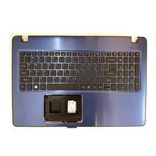 GZEELE для acer Aspire F5-573 F5-573G F5-573T ноутбук верхний чехол Упор для рук США клавиатура ободок синего цвета