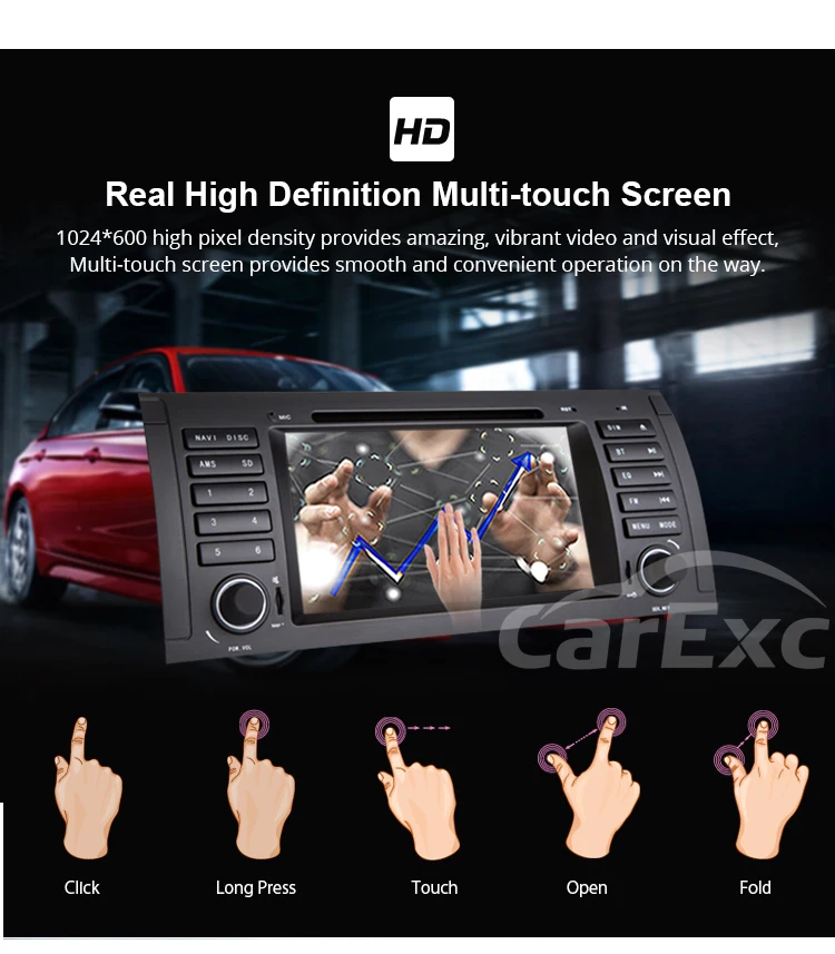 Discount Android 9.0 Quad Core Car DVD Player GPS Navi Radio Stereo For BMW E39 1996-2003 E53 X5 With   Wifi BT 8