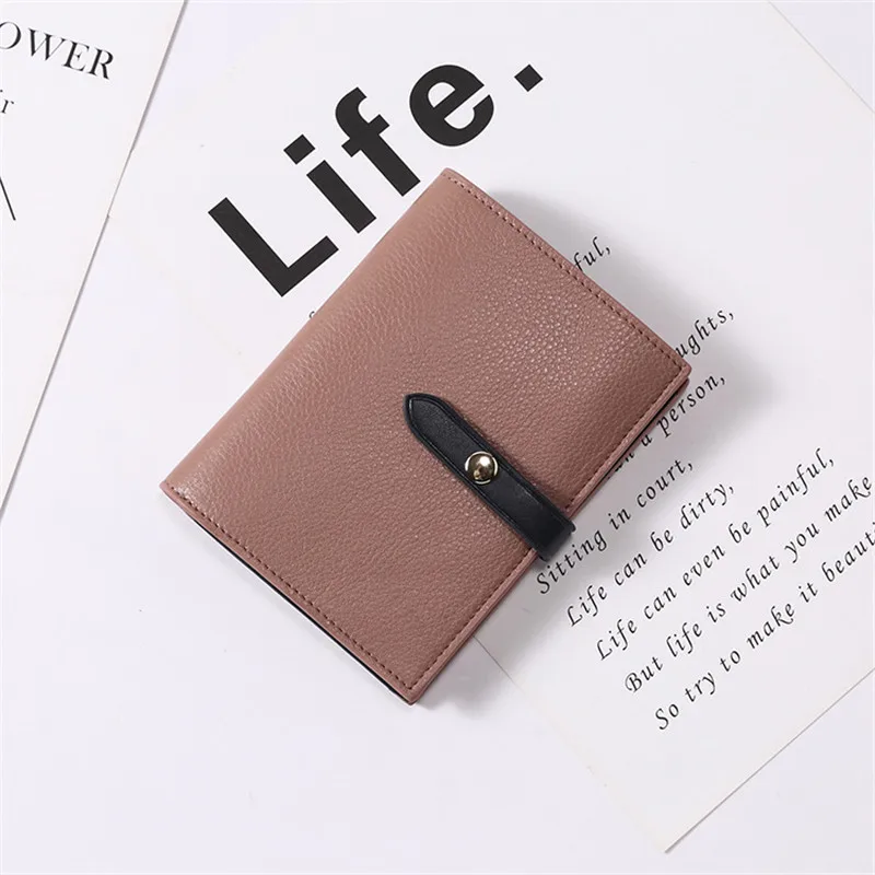 

Matte Leather Small Women Wallet Luxury Brand Famous Mini Womens Wallets And Purses Short Female Coin Purse Credit Card Holder