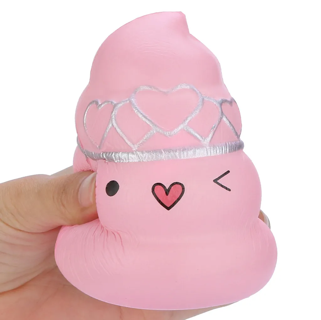 Squishies Kawaii розовый Poo медленный восходящий крем Ароматические игрушки для снятия стресса забавная игрушка антистресс игрушка рельеф