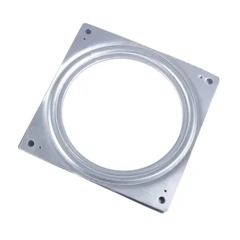 

W 6" Square Rotating Plate Metal Bearing Turntable TV Rack Desk Tool