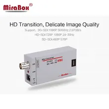Hsv191 HDMI конвертер SDI адаптер HDMI SDI адаптер SD/HD/3G-SDI адаптер Поддержка 1080 P для Камера дома Театр