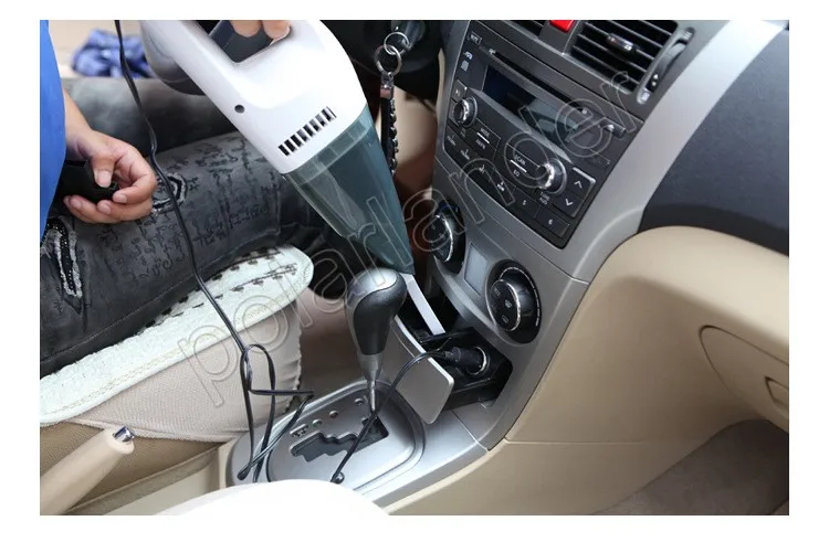 Автомобильный пылесос ручной Мини супер всасывающий влажный и сухой двойной использовать автомобильный пылесборник 60 Вт