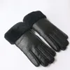 2022 Winter Super Warm Sheep Fur Women's Wool Gloves Winter Warm Fashion Sheepskin Thickening hand-sewn gloves & mitten ► Photo 1/6