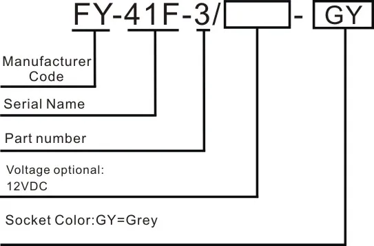 FY-41F-3-12V