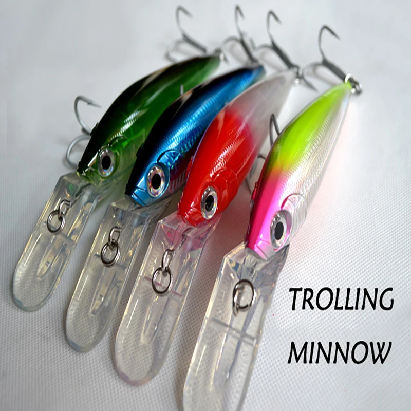 Trulinoya Deep Sea Fishing Lure 180mm 86g 3 - 5 Meters Trolling Minnow Bait Game Saltwater | Спорт и развлечения