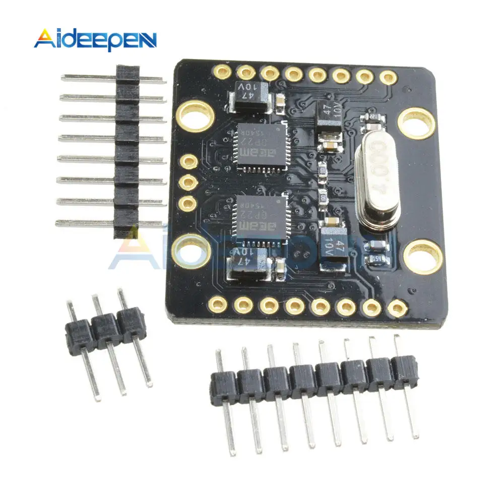 

TDC-GP22 Universal 2-Channel Time-to-Digital Ultrasonic-Flow Converters Board Time-of-Flight Laser Range Finder Sensor Module