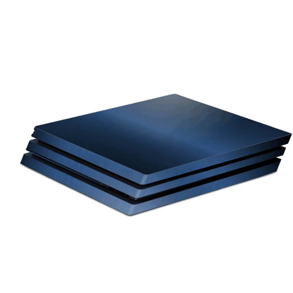 Металлическая матовая наклейка для консоли Sony PlayStation 4 и контроллеров PS4 Pro