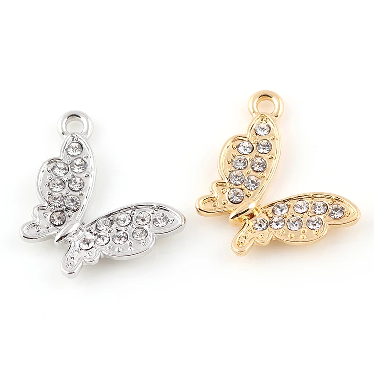 Buy New Arrival 20Pcs Silver Gold Mix Crystal