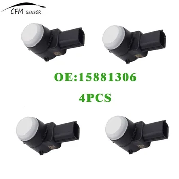 

4pcs New 15881306 PDC Parking Assist Sensor Backup Reverse Ultrasonic Fits For GM