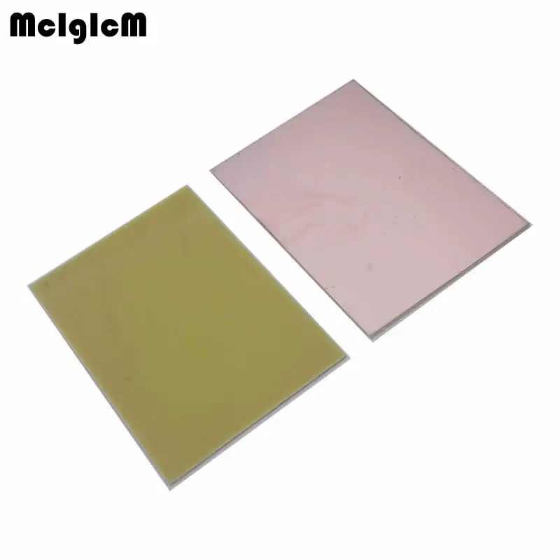 

MCIGICM 50pcs PCB FR4 Single Side Copper Clad plate DIY PCB Kit Laminate Circuit Board 7x10cm