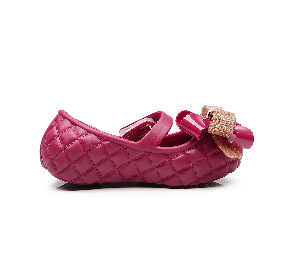Обувь из прозрачного пластика для девочек, новинка 2019, нескользящая обувь из ПВХ с бантом для девочек, обувь для маленьких девочек