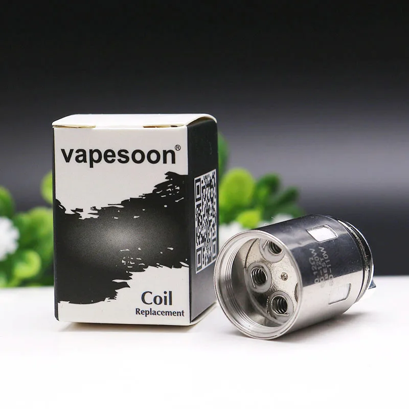 Vapesoon V12 Prince-M4/Q4/X6/T10 кольцевая головка атомайзера Core для SMOK TFV12 Prince Tank Fit Mag 225w TC Kit и т. Д