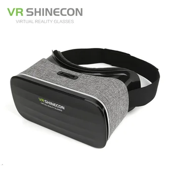 

For Google Cardboard VR shinecon Pro Version VR Virtual Reality 3D Glasses +Smart Bluetooth Wireless Remote Control Gamepad
