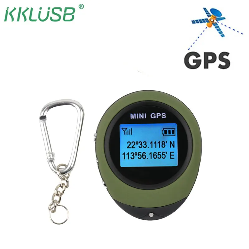 Mini GPS Tracker Tracking Device Travel Portable Keychain Locator
