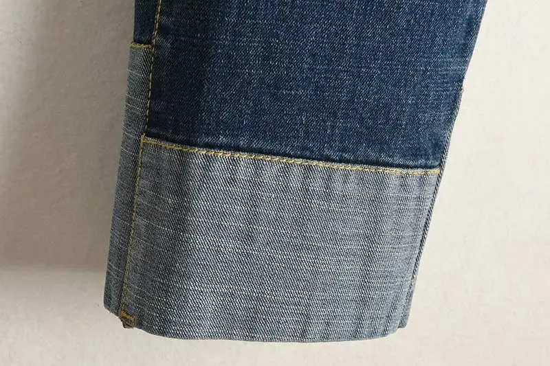 S68 на осень/зиму размера плюс женская одежда джинсы 5XL Повседневное царапается Высокая Талия штаны-карандаш стрейч из денима 018
