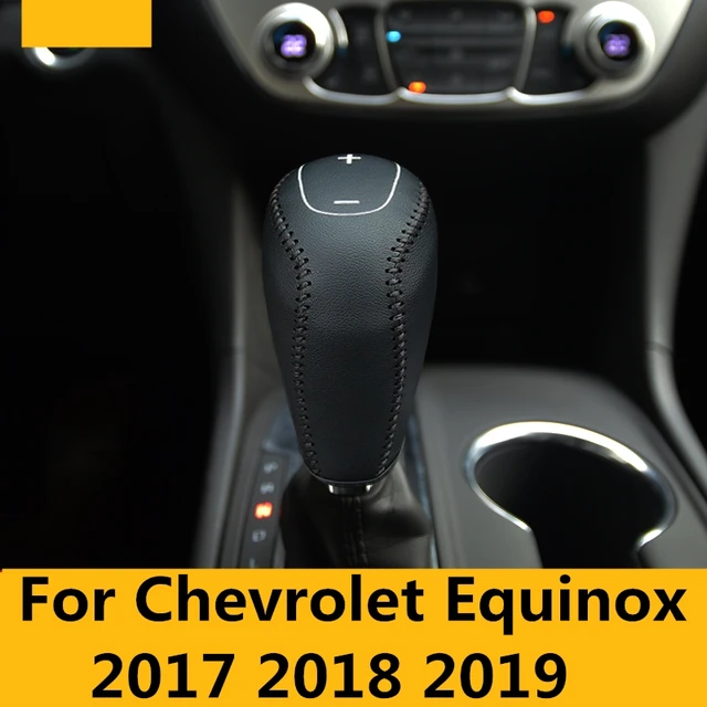 For Chevrolet Equinox 2017 2018 2019 Leather Center Console Gear Shift