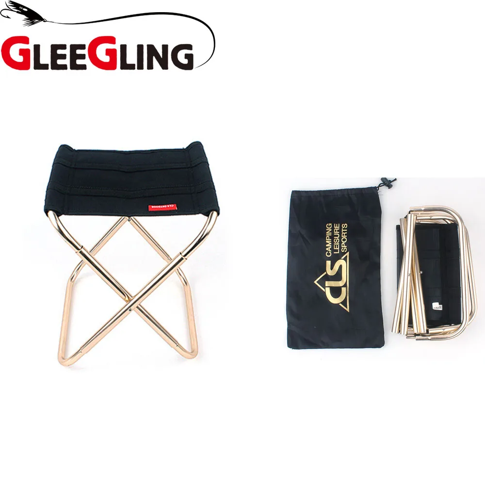 

GLEEGLING FLC11 Lichtgewicht Camping Stoelen Fishing Seat Camping Folding Chair for Outdoor Camping Picnic Beach Chair Fishing