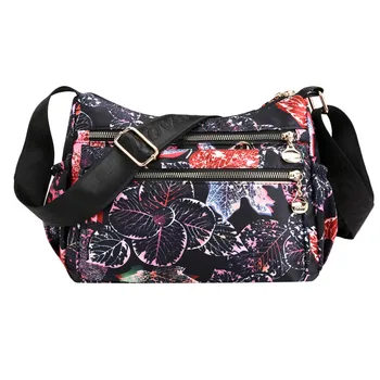 

Women Bags Printed Ethnic Nylon Fabric Waterproof Single Shoulders Messenger woman bag sac a main femme de marque soldes