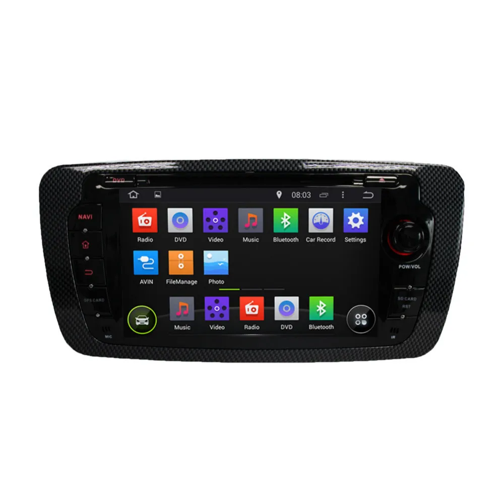 Бесплатно 8 Г Карта Android 5.1 Авторадио GPS Спутниковой Навигации DVD Головного
