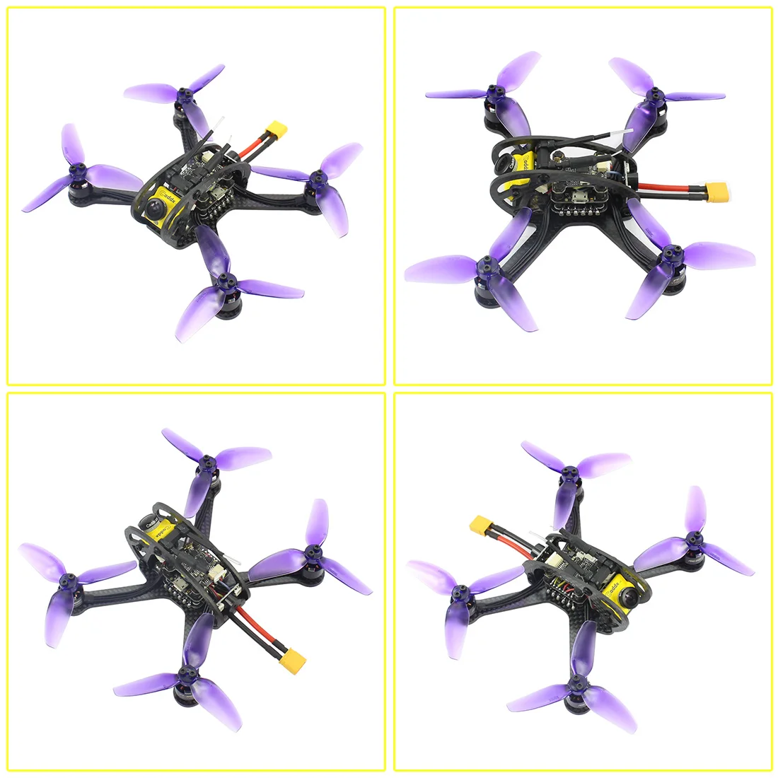 Leader3 130 мм FPV Racing Радиоуправляемый Дрон Мини Quadcopter F4 OSD 28A BLHeli_S 48CH 600 МВт Caddx Micro F1 PNP/БНФ для FRSKY FLYSKY