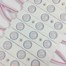 Светодиодный светильник 2835 с подсветкой, водонепроницаемый рекламный дизайн, светодиодный баннер, модули IP65 1,5 Вт, DC12V, 10 шт./лот