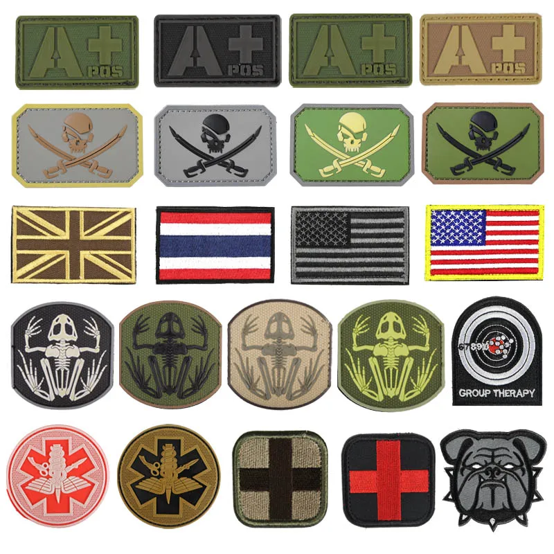 Hunting Pouch Patch Embroidered Military Patch Patches for Clothing