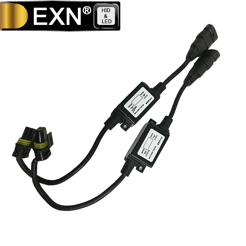 

1 Pair HID High Quality Anti-RF Interference EMC Filter Warning Canceller Car HID Xenon Light Warning Canceller EMC Filter Wire