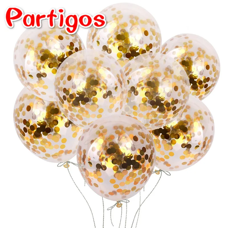 10 piezas claro Globos de Oro estrella de papel de confeti Globos transparentes Feliz cumpleaños bebé ducha decoraciones de fiesta de boda Globos 10 piezas claro Globos de Oro estrella de papel de confeti Globos transparentes Feliz cumpleaños bebé ducha decoraciones de fiesta de boda Globos