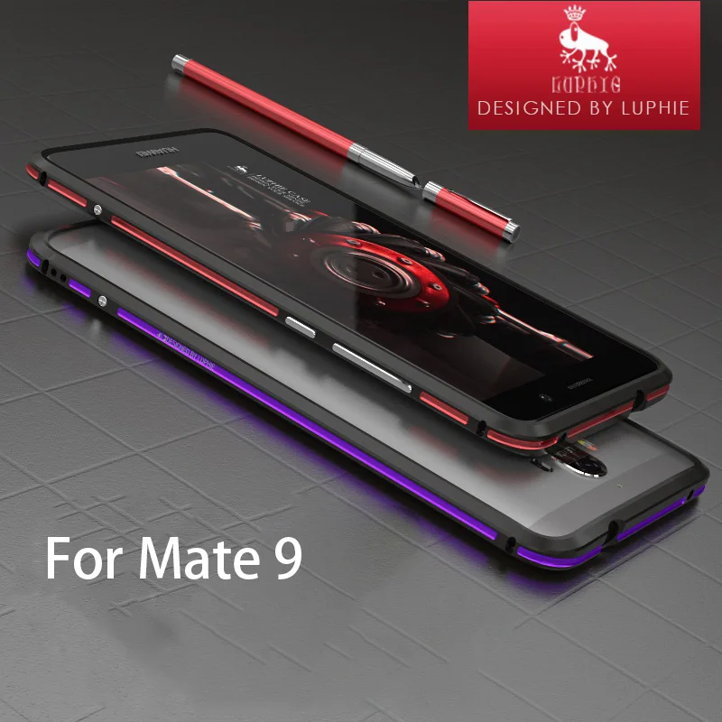 imágenes para Marca de lujo Para El Huawei Ascend Mate 9 Caso de Parachoques De Aluminio Caja de Metal Ultra Delgado Para Huawei Mate 9 Marco de Protección delgado imágenes para Marca de lujo Para El Huawei Ascend Mate 9 Caso de Parachoques De Aluminio Caja de Metal Ultra Delgado Para Huawei Mate 9 Marco de Protección delgado