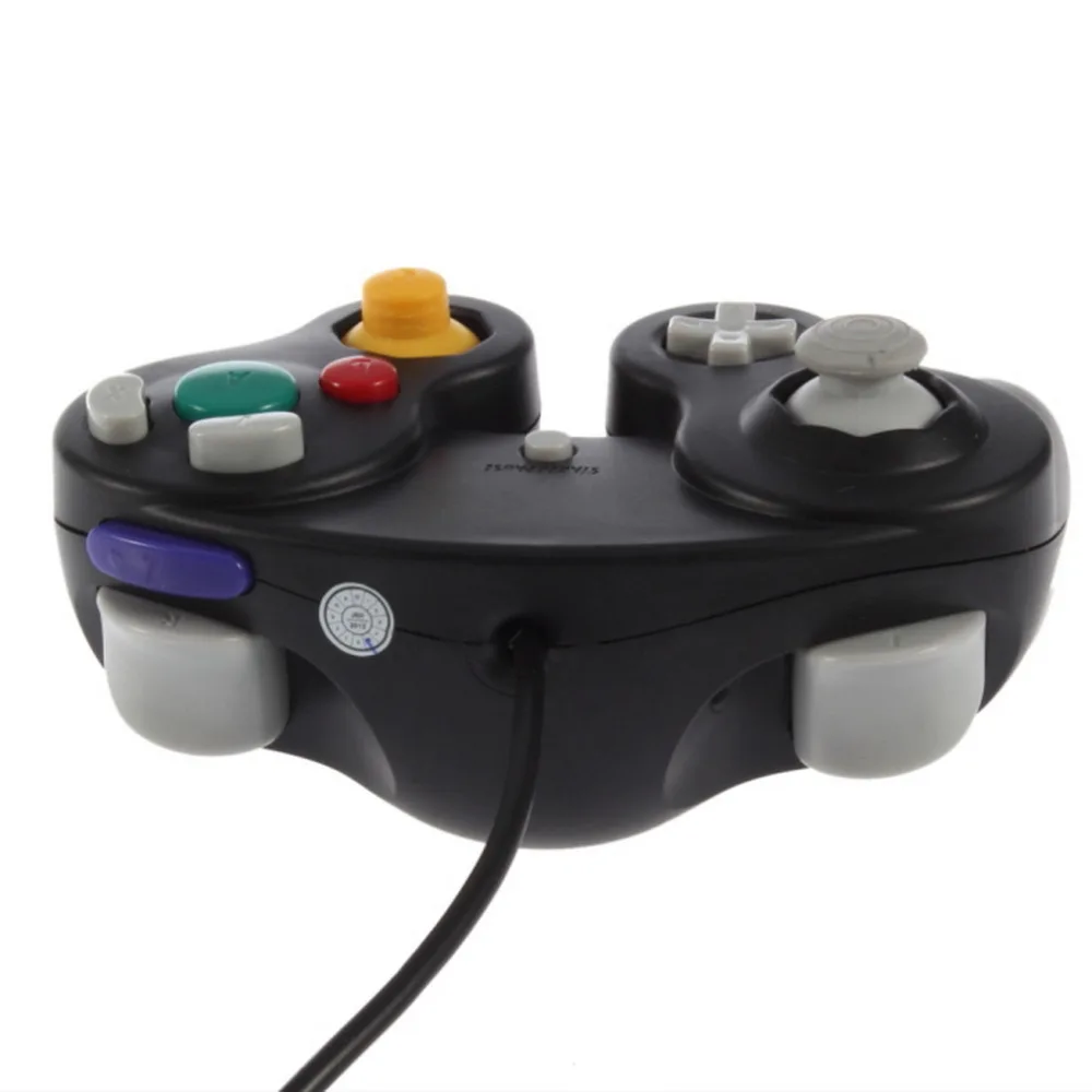 1-Pc-Wired-Game-Shock-JoyPad-Vibration-For-Nintendo-for-Wii-GameCube-for-NGC-Controller-for (2)