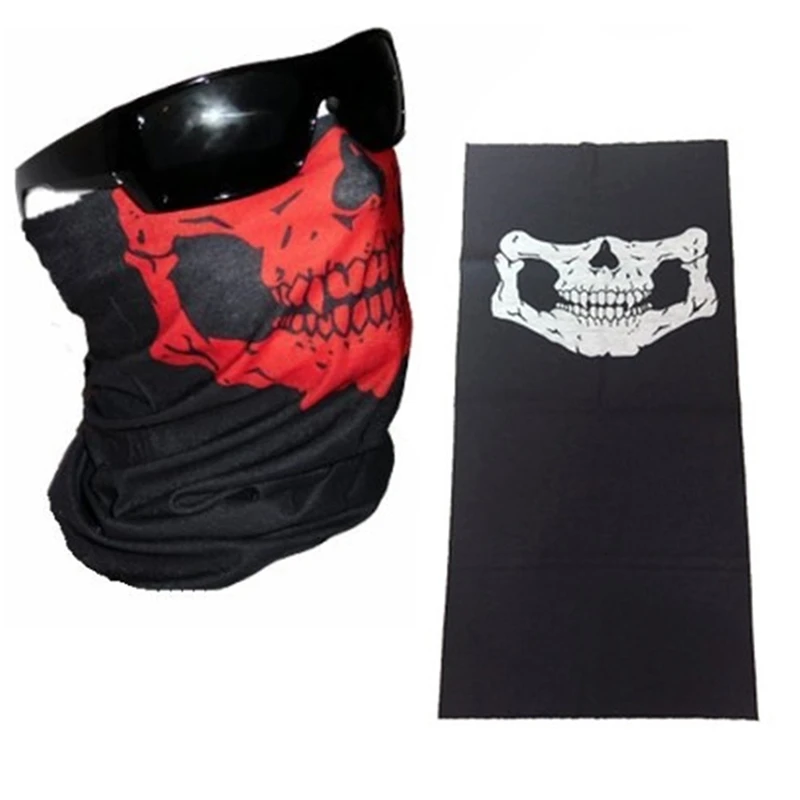 2018 الجمجمة متعددة باندانا دراجة بخارية وشاح CS لعبة تزلج أغطية الرأس الرقبة في الهواء الطلق الرياضة أقنعة الدراجات النارية الجمجمة باندانا