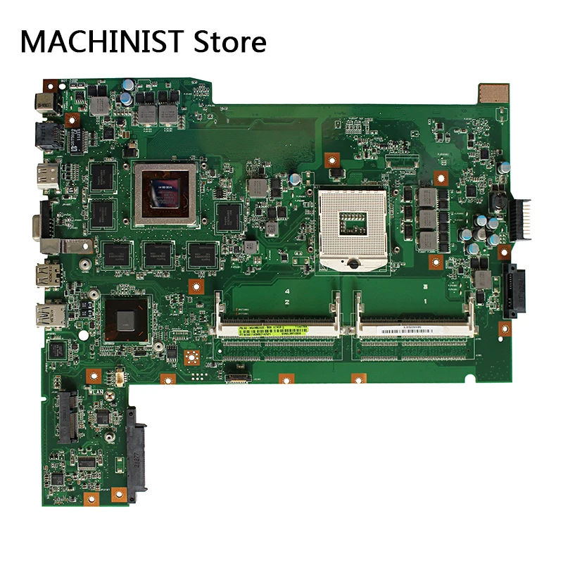 

Original For ASUS G74SX G74S laptop notebook motherboard GT560M HM65 PGA989 DDR3 60-N56MB2900 60-N56MB2800 60-N56MB270