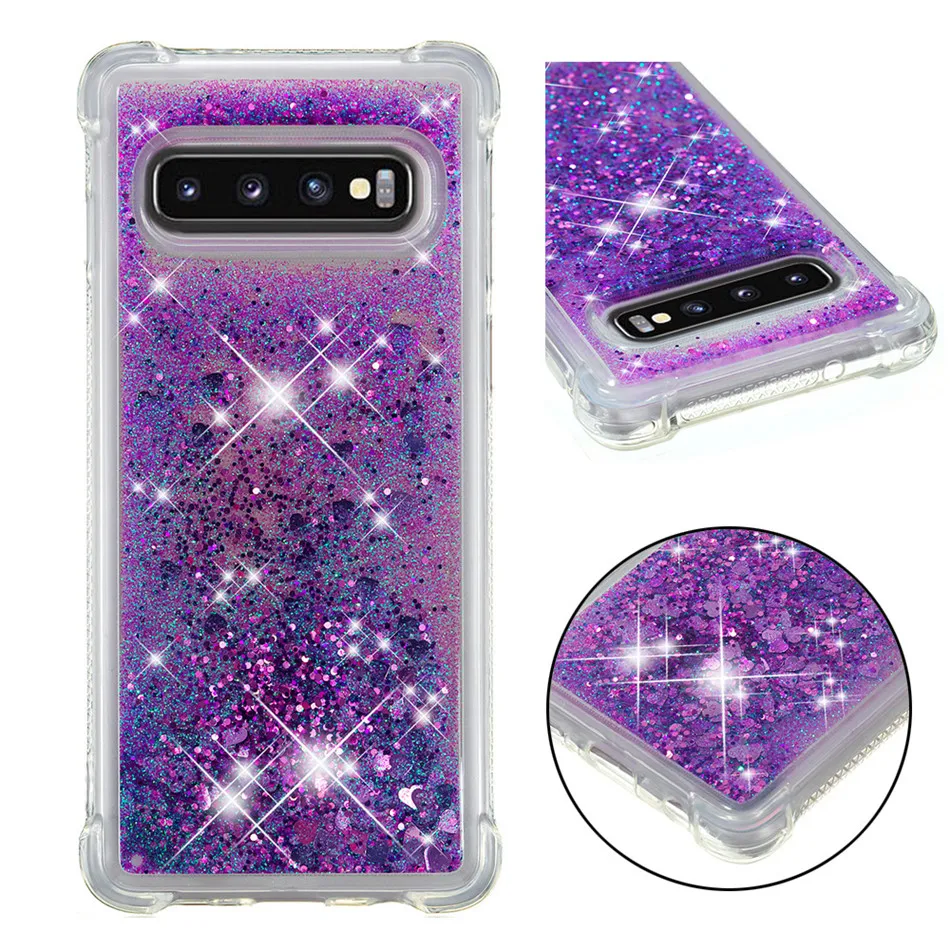 Роскошный чехол для Samsung Galaxy A10 M10 M20 S10 S10E S9 S8 A7 J3 J4 J6 A6 A8 Plus 2018 Модный Блестящий с