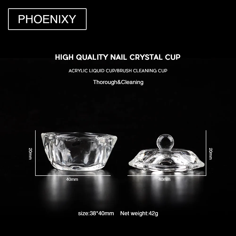 1 Piece Acrylic Liquid Glass Acrylic Powder Dappen Dish Crystal Glass Cup for Acrylic Nail Art Clear White Color Transparent Kit 1 Piece Acrylic Liquid Glass Acrylic Powder Dappen Dish Crystal Glass Cup for Acrylic Nail Art Clear White Color Transparent Kit