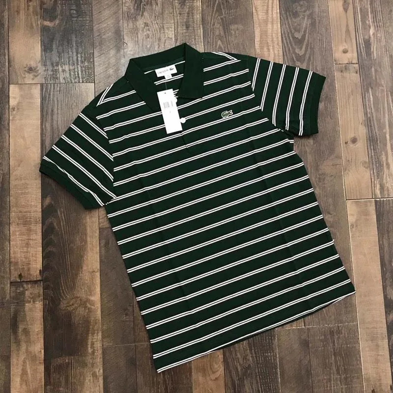 Lacostelegend men's T Shirt 2019 casual stripe shirts Summer Fashion Short Sleeve T Shirts Slim Fit Top Tees China Size M-2XL Lacostelegend men's T Shirt 2019 casual stripe shirts Summer Fashion Short Sleeve T Shirts Slim Fit Top Tees China Size M-2XL