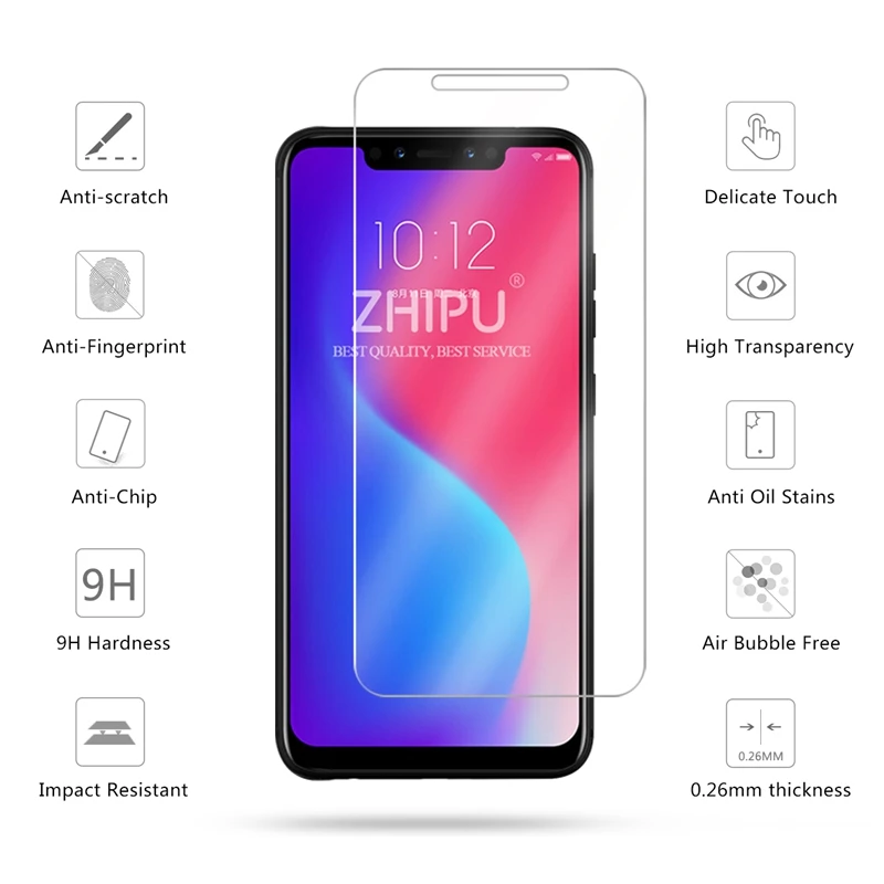 Закаленное стекло для lenovo S5 Pro защитное стекло 2.5D 9H Премиум Закаленное стекло для lenovo S5 Pro GT защитная пленка 6,2"