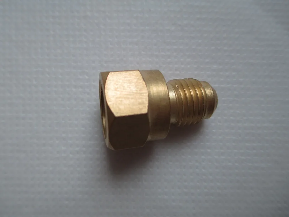 

A/C Vacuum Pump Hose Adapter Set Converts 1/4" SAE & 1/2" ACME Coupler Connector