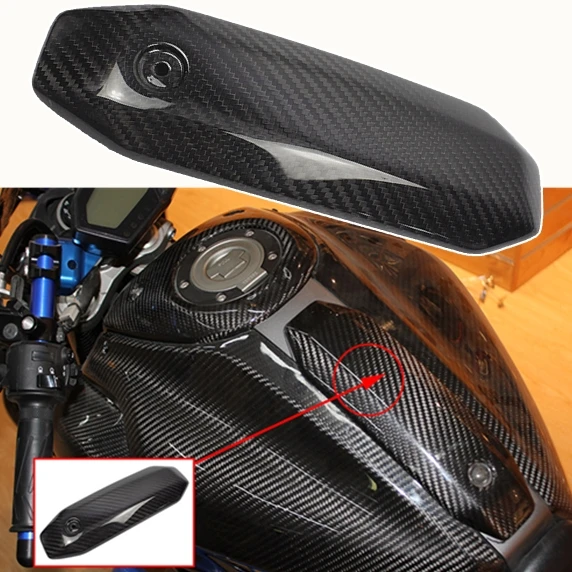 

Motocycle 100% Carbon Fiber Gas Tank Center Pad Guard for 2013 2014 2015 2016 2017 Yamaha FZ MT 07 FZ07 MT07 Motor Accessories