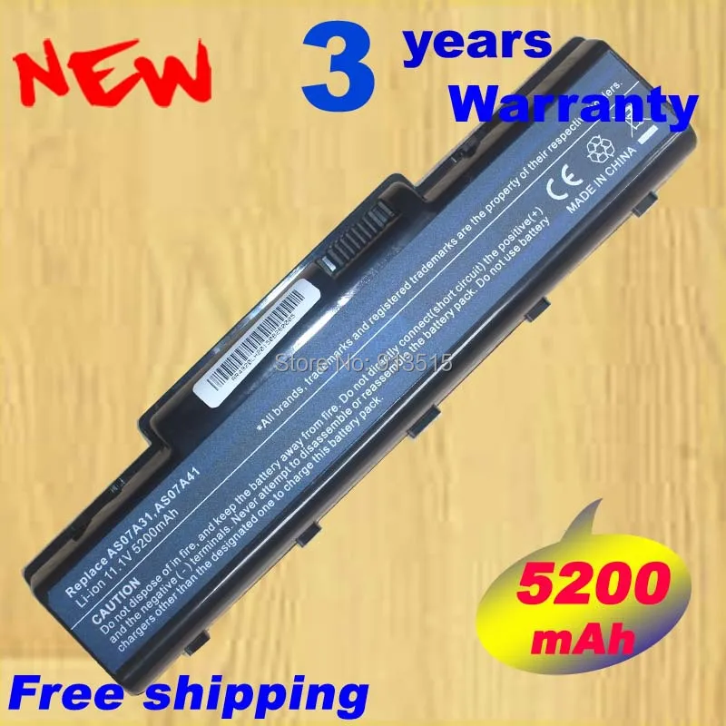 

For Acer Aspire 5535 5536 5542 5735 5737Z 5738G 5740 Battery AS07A51 AS07A41 AS07A31