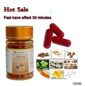 

Strongest super viagra Caterpillar fungus,ginseng power Supplement prolong erections for men/male,Enhance your men's ability