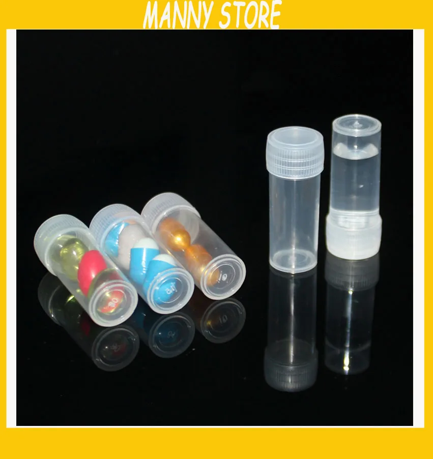 Clear Plastic Bottle for Pill/capsule/powder Empty Plastic Capsule with
