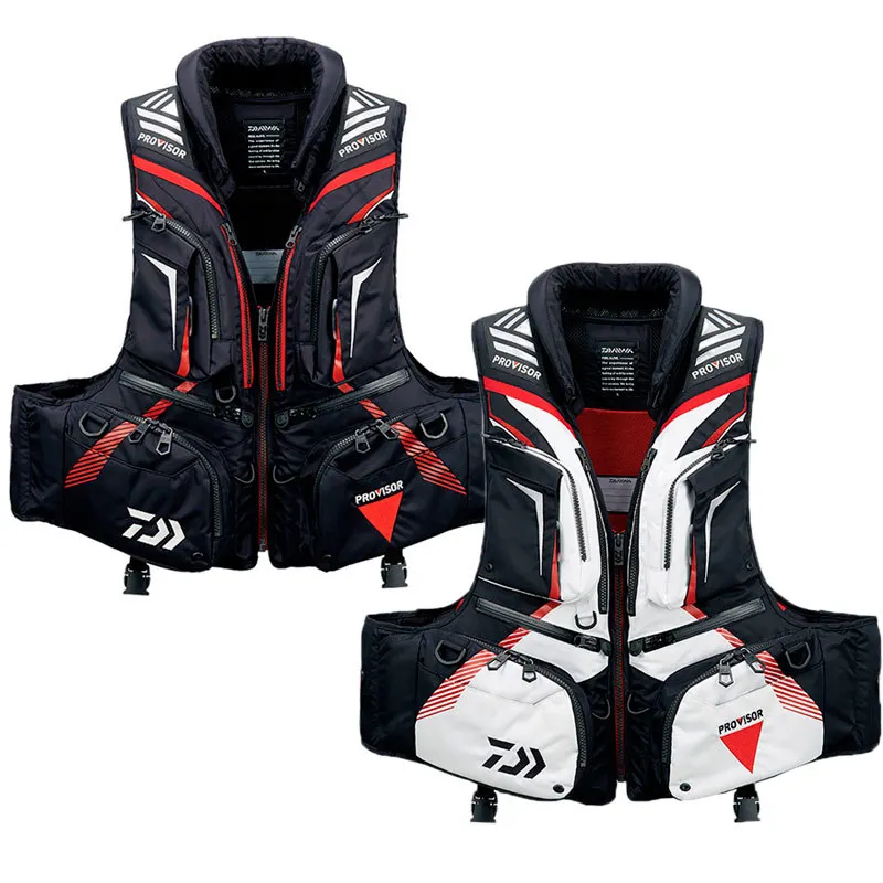 

Daiwa DF-3208 Fishing Vest Life Jacket Man Woman Outdoors Buoyancy Multi-function Portable Breathable Flotation Fishing Clothing