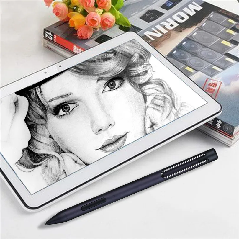 

Capacitive Active Screen Stylus Pen Drawing Pen Fine Touch Screen Pen Stylus Universal For iPad Tablet For Samsung Tablet A30