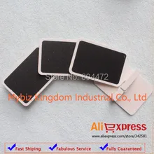 100 Мини Деревянный белый прямоугольник рамки черный доске мел белый Сельский свадьба душа ребенка день рождения этикетки