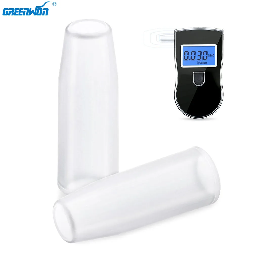 

10PCS Digital Breath Alcohol Tester Breathalyzer mouthpiece for Alcohol Tester AT-818 wholesale Freeshipping Drop shipping