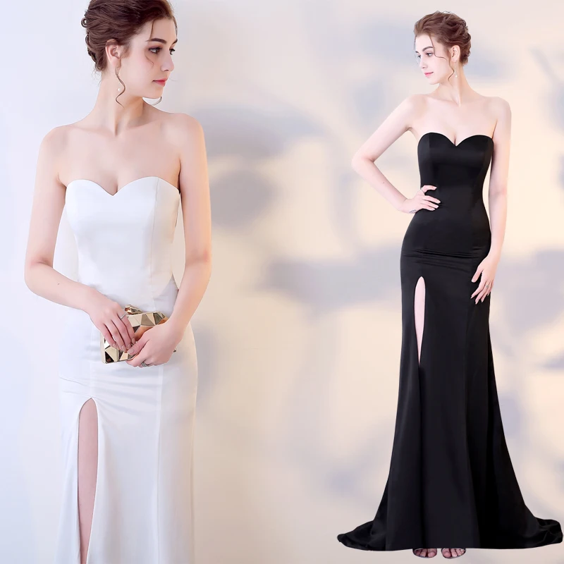 Beauty-Emily Bridesmaid Dresses 2017 Sexy Black Mermaid Party Prom Dresses Stain Sweetheart Zipper Off the Shoulder Custom Made Beauty-Emily Bridesmaid Dresses 2017 Sexy Black Mermaid Party Prom Dresses Stain Sweetheart Zipper Off the Shoulder Custom Made