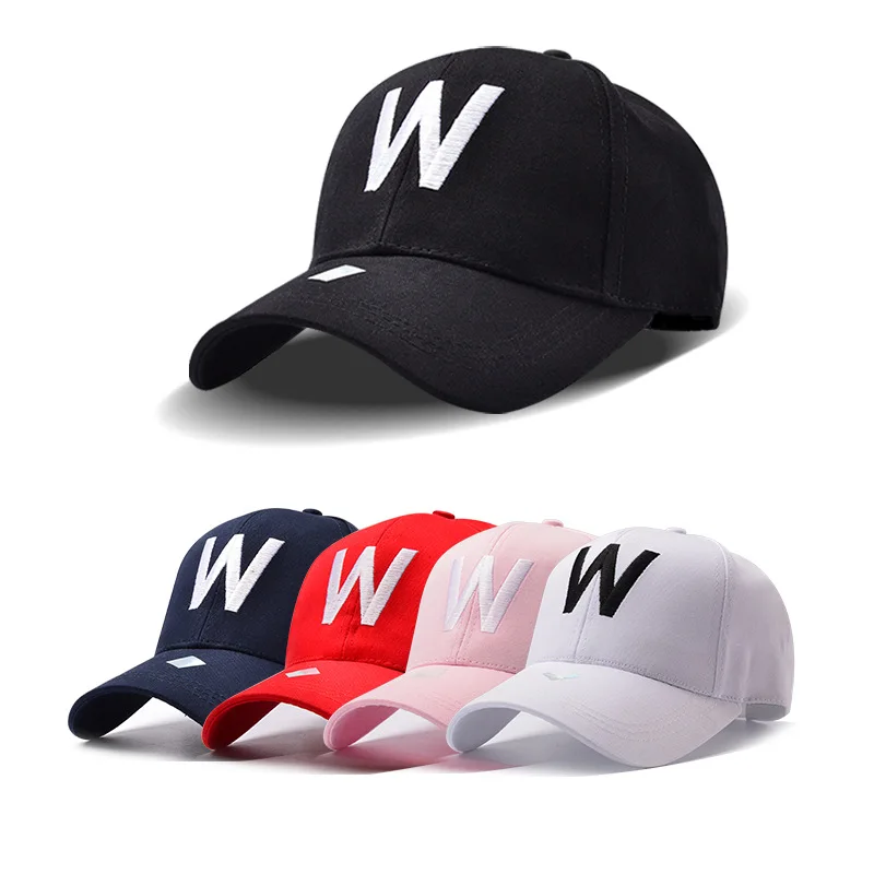 

2017 W Letter Embroidery Brand Baseball Cap Snapback Caps Sports Leisure Hats Fitted Casual Gorras Dad Hats For Men Women